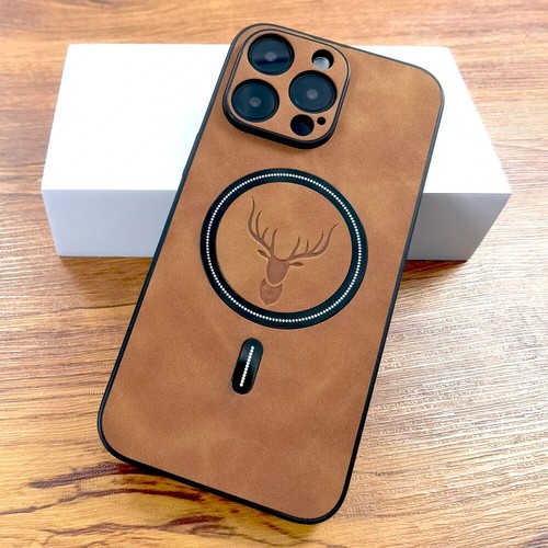 Cover pelle per iphone - in,