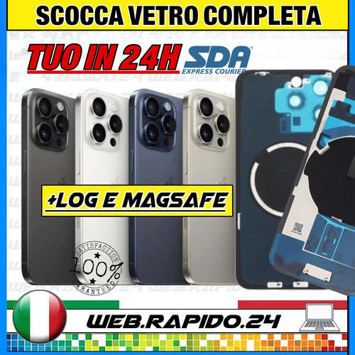 Back cover scocca - back, posteriore